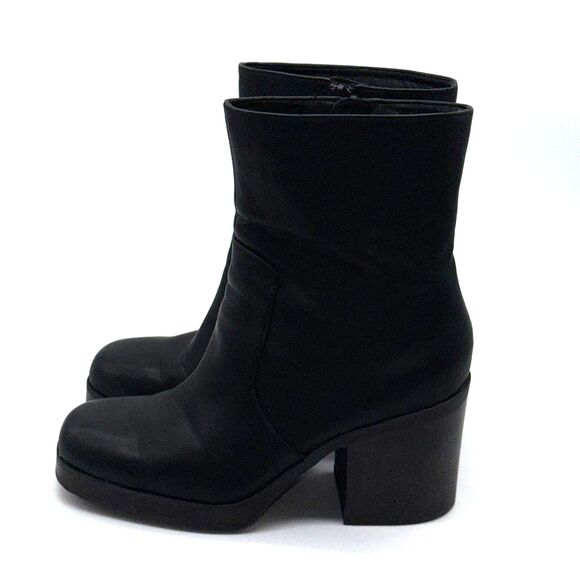 Korks Kyra Platform Ankle Bootie - Black 7.5M - Picture 6 of 10
